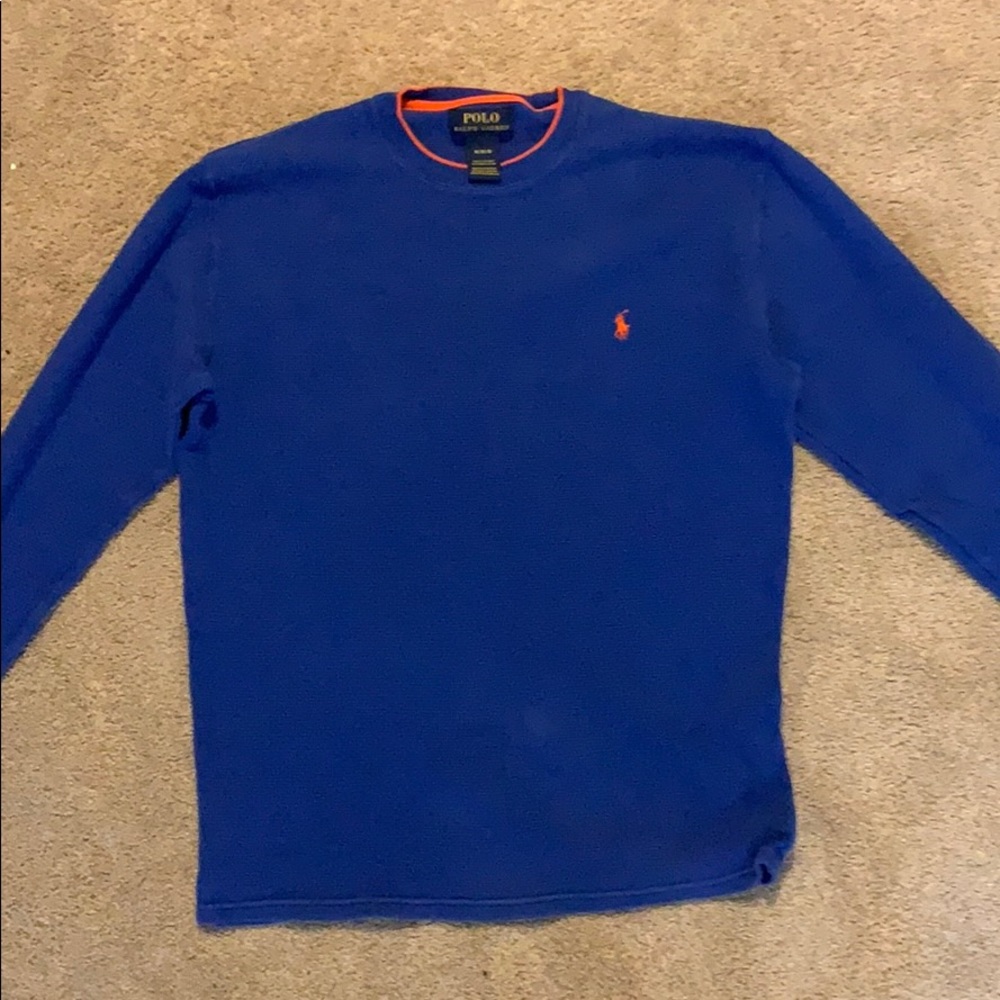 Polo Ralph Lauren Blue Thermal -Medium